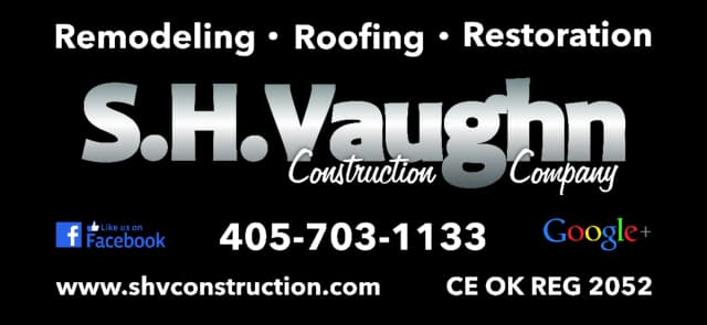 logo for S. H. Vaughn Construction